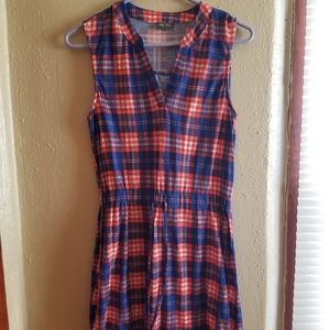 Plaid Casual Dress